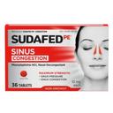 Non-Drowsy PE Sinus Maximum Strength Congestion Relief Tablets
