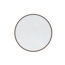 Hudson Two Tone Collection Stoneware Low Rim Melamine Plate 10 inch