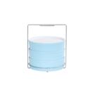 Round Stainless Steel Bento Carrier to fits Three 9 or 10 inch Bento Boxes