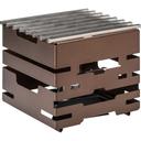 Multi-Chef Bronze Warmer with Grill Fuel Holder and Burner Stand