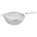 Winco Tinned Medium Double Mesh Strainer, 6 1/4 inch.