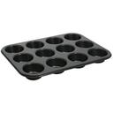 Winco Tin Plate 12 Cup Non Stick Muffin Pan, 15 1/2 x 11 inch.