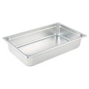 Winco 23 Gauge Stainless Steel Full Size Anti Jam Steam Pan, 4 inch -- 6 per case.