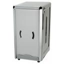 Winco Stainless Steel Full-Size Napkin Dispenser, 3 1/2 x 7 inch.