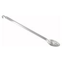 Winco Stainless Steel Extra Heavy Perforated Basting Spoon, 21 inch.