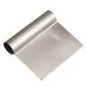 Grattoir à pâte robuste en acier inoxydable, 4,5 x 5 pouces