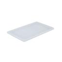 52430 Super Pan V Flexible Steam Table White Full Size Pan Lid, 20.982 x 12.851 x 0.597 inch Overall