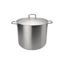 Elements Stainless Steel Stock Pot with Cover, 20 Quart Capacity