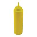 PSB-12Y Plastic Yellow Regular Squeeze Bottle, 12 Ounce Capacity