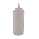 PSB-24C Plastic Clear Regular Squeeze Bottle, 24 Ounce Capacity