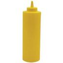 PSB24Y Plastic Yellow Regular Squeeze Bottle, 24 Ounce Capacity