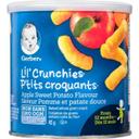 Lil Crunchies Apple and Sweet Potato Toddler Snacks