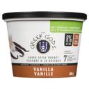 90 Percent Organic Vanilla Greek Style Yogurt