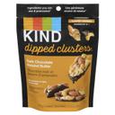 Dark Chocolate Almond Butter Dipped Clusters