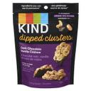 Dark Chocolate Vanilla Cashew Dipped Clusters