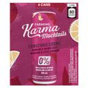 Rhubarb and Orange Zest Conscious Cosmo Mocktails