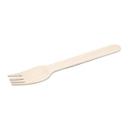 Natural Compostable Wooden Soup Fork