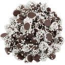 White Nonpareils Snow Caps Topping - Bulk