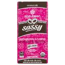 Sassy 55 Percent Cacao Pomegranate and Hazelnut Chocolate Bar