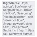 Pink Salt and Vinegar Quinoa Puffs