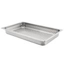 304 Stainless Steel Heavy Weight Anti Jamming Perforated Full Size Steam Table Pan