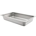 304 Stainless Steel Heavy Weight Anti Jamming Perforated Full Size Steam Table Pan
