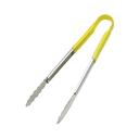 Stainless Steel PVC Coating One-Piece Yellow Coloured Handle Tongs