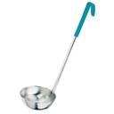 Teal Coated Handle Ladle