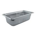 90343 Super Pan 3 Stainless Steel Third Size Perforated Steam Table Pan, 4 in Deep