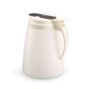4748-05 Dripcut Plastic Syrup Server with White Plastic Top, 48 oz Capacity
