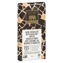 72 Percent Cocoa Dark Chocolate with Hazelnut Toffee Bar