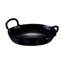 Thermalloy Black Carbon Steel Fry Pan with 2 Handles