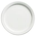 Palm Porcelain White Dessert Plate