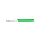 Dual Side Scalpel Blade Straight Peeler with Green Handle