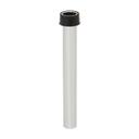 Brass Nickel-Plated Overflow Tube with Neoprene Stopper