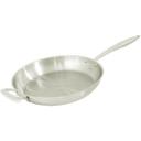 Thermalloy Stainless Steel Deluxe Fry Pan with Helper Handle
