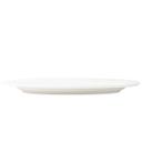 Foundation Porcelain Oval Wide Rim Plate