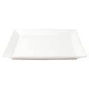 Foundation Porcelain Square Wide Rim Plate