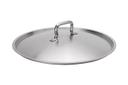 Elements Stainless Steel Cover for 17.7 in Dia Stock Pot