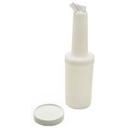 PS601N02 Store N Pour Polyethylene White Cocktail Pourer, 1 qt Capacity