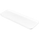 269FMT301 Pearl White Fiberglass Market Tray, 8 3/4 X 25 1/2 X 1 1/8 in