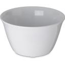 4354002 Dallas Ware Melamine White Bouillon Cup Bowl, 8 oz Capacity