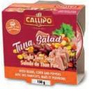 Light Tuna Salad with Beans Corn and Pepper