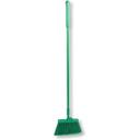 41082EC09 Green Color Coded Duo Sweep Flagged Angle Broom, 56 in Length