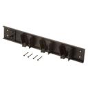4073100 Roll N Grip ABS Black Mop and Broom Holder, 18 in Length