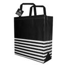 Black and White Reusable Bag