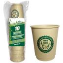 Double Wall Insulated Bamboo Cup