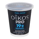 Pro 19 g Protein No Sugar Added Plain Greek Yogurt