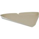 8 in Plain White Pizza Slice Tray