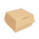 Kraft Paper Hamburger Box Clamshell